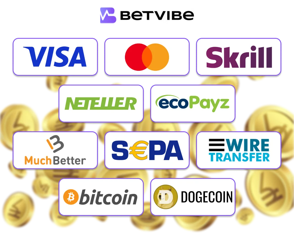 Indian payment options for BetVibe casino